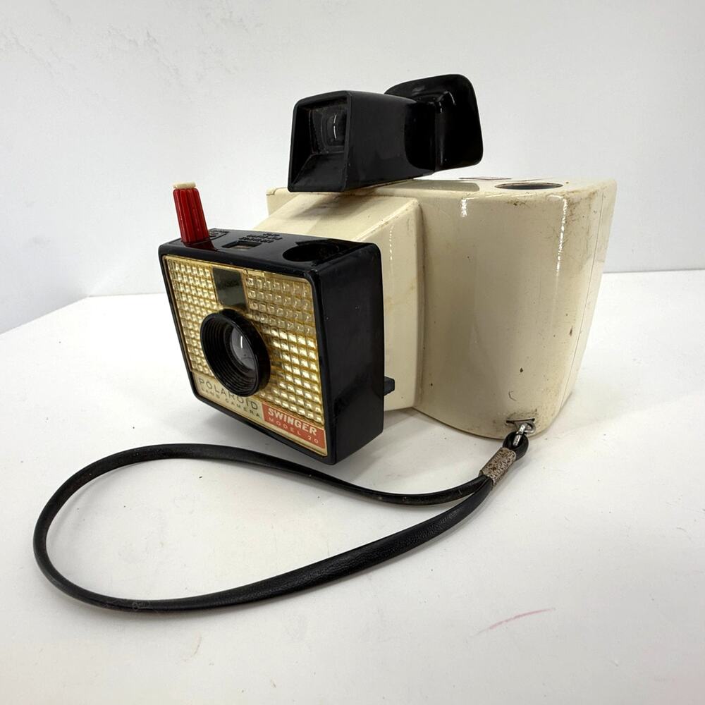 Polaroid Swinger Model 20 Vintage Instant Land Camera 1960s Retro Photography